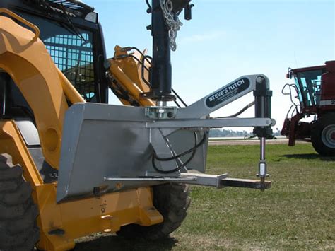 skid steer tow ball attachment|Steve's Hitch.